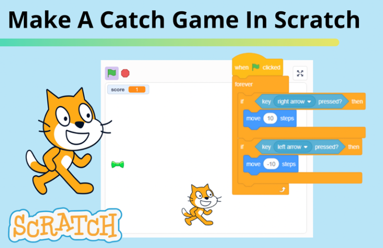 How to Make a Catch Game in Scratch - Serangoon