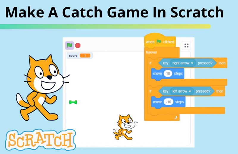 How to Make a Catch Game in Scratch