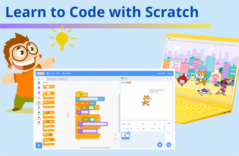 Learn Scratch Coding With Examples