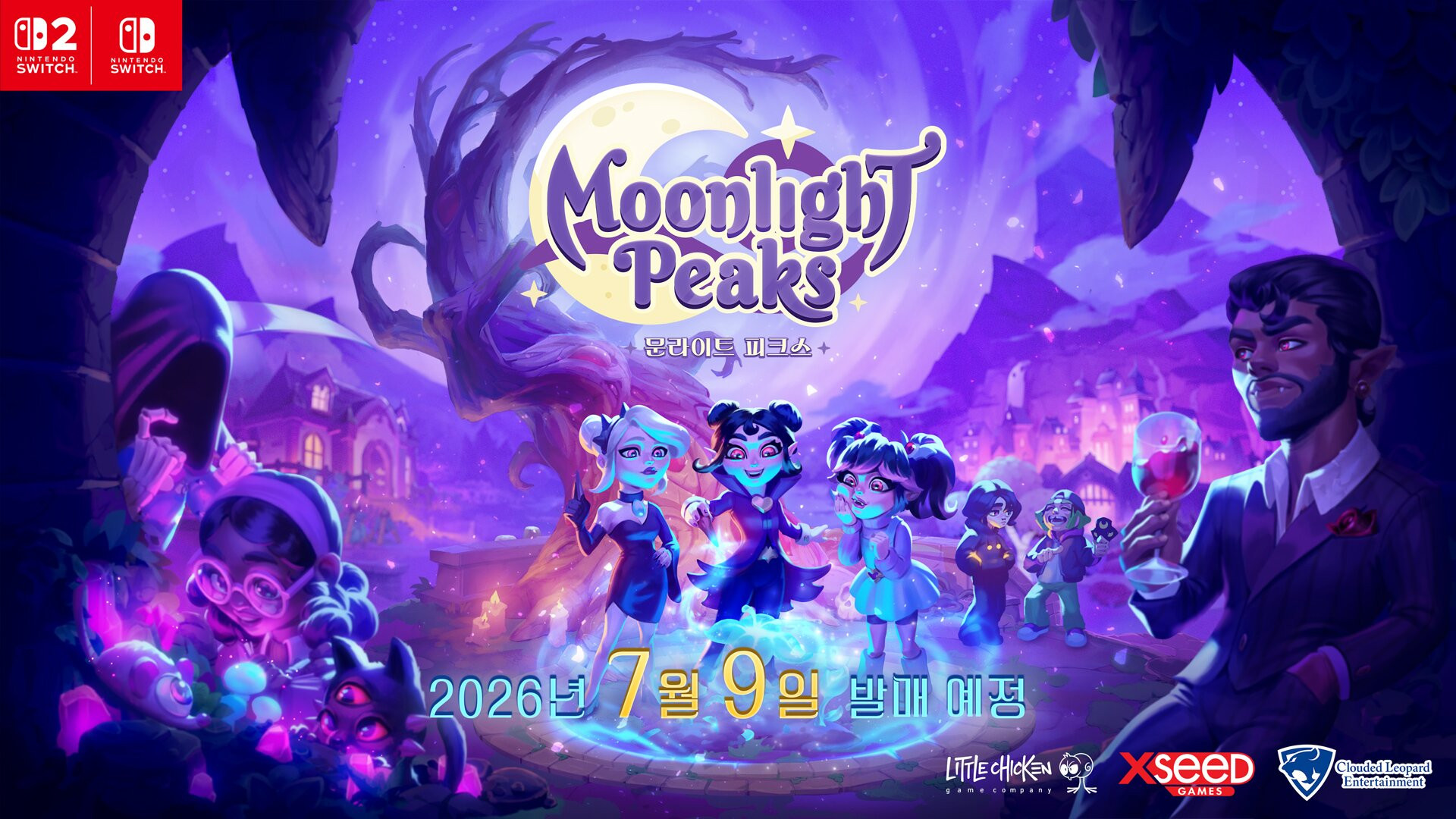 Clouded Leopard Entertainment Announces New ‘J-Anime Style’ for Moonlight Peaks